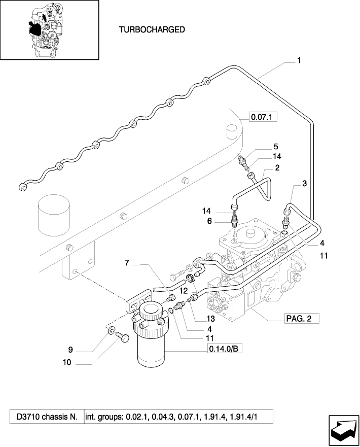 0.14.0/ 1(03) FUEL SYSTEM  INJECTION PUMP