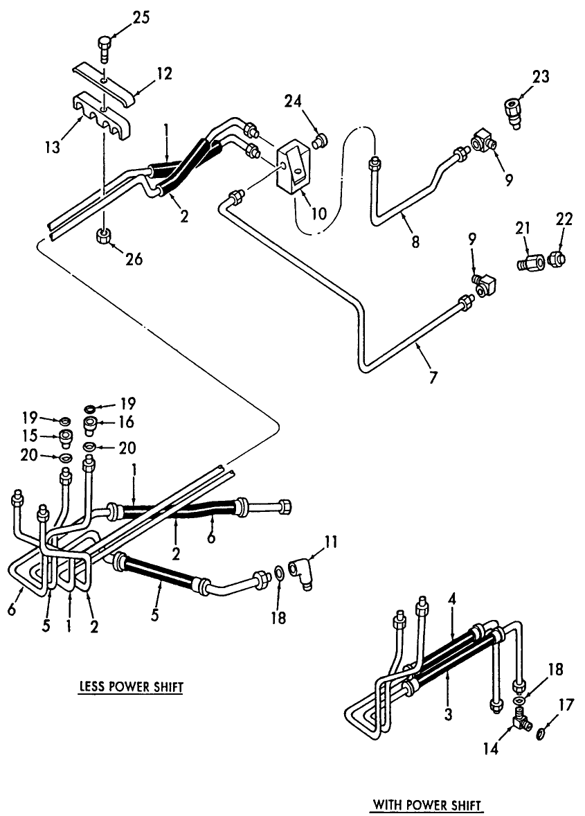 02G01(A) BRAKE TUBES & FITTINGS, 8530, 8630, 8730 & 8830