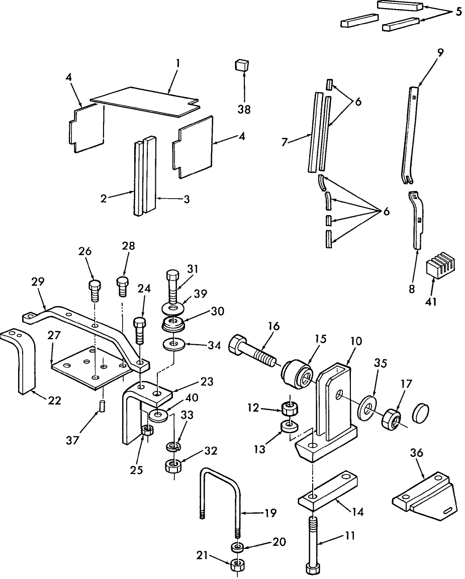 15B07 CAB MOUNTING & INSULATION (10-85/)