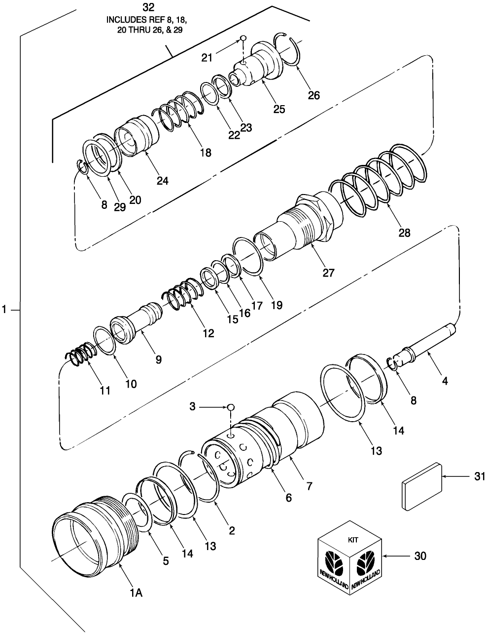 05W01 COUPLING ASSEMBLY, REMOTE CONTROL