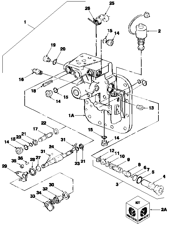 05T01 COVER & VALVE ASSEMBLY - 8530, 8630, 8730, 8830