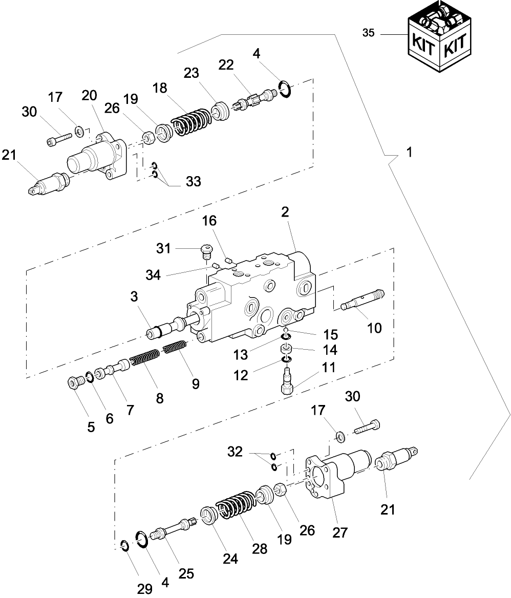 05F07 REMOTE VALVE SECTION