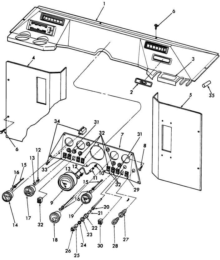 12A01 DASH, INSTRUMENT PANEL & RELATED PARTS