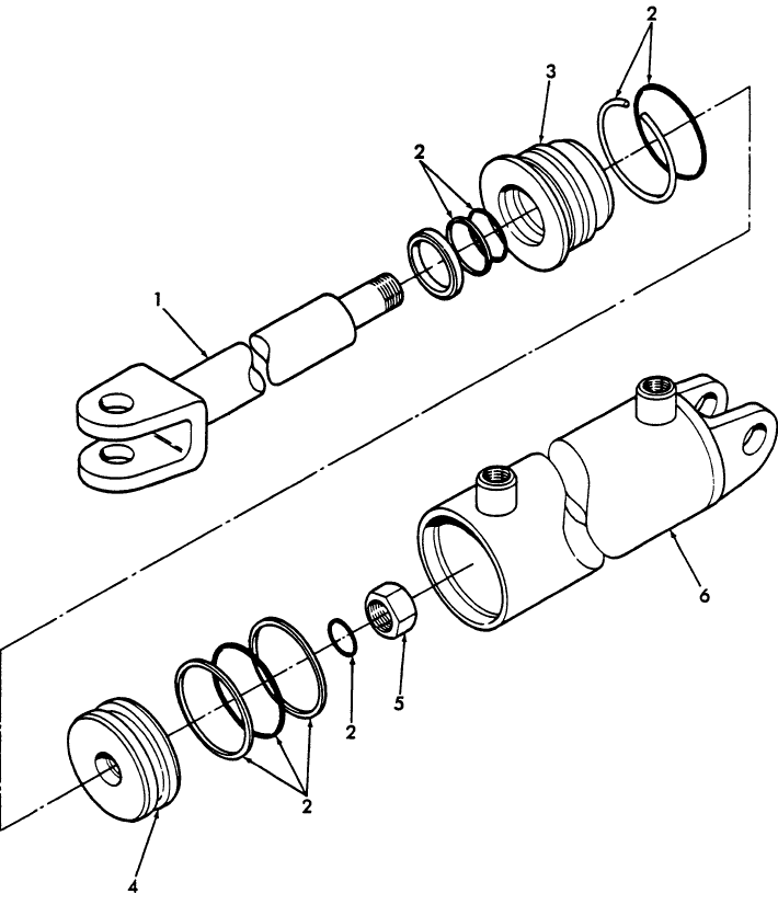 17A09 DOZER LIFT CYLINDER