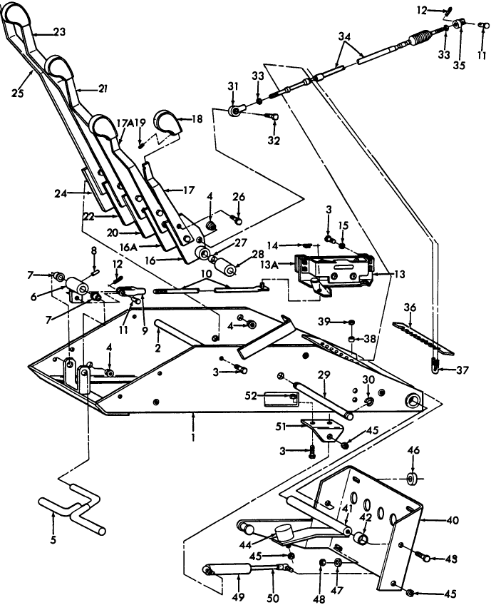 05B01 TILT CONSOLE ASSEMBLY