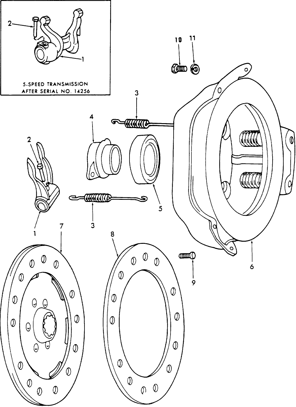 07C01 SINGLE CLUTCH ASSEMBLY