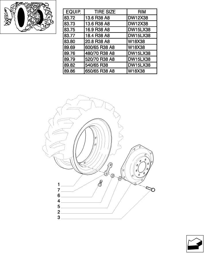 83.00(02) DRIVE WHEELS