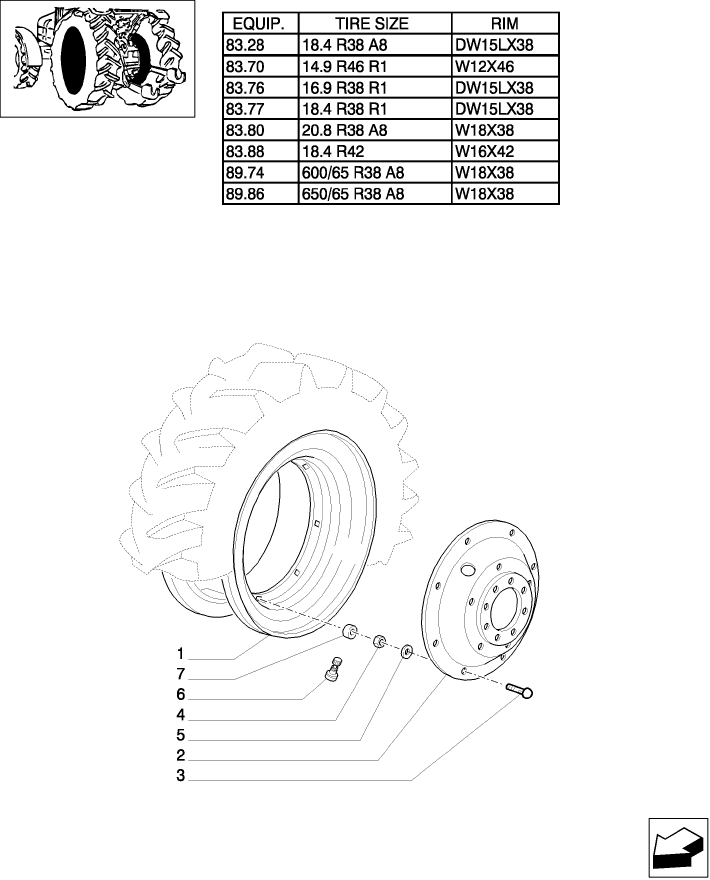 83.00(01) DRIVE WHEELS