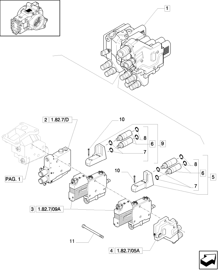 1.82.7/09(02) (VAR. 683) 3 X ELECTRONIC BOSCH REAR REMOTES