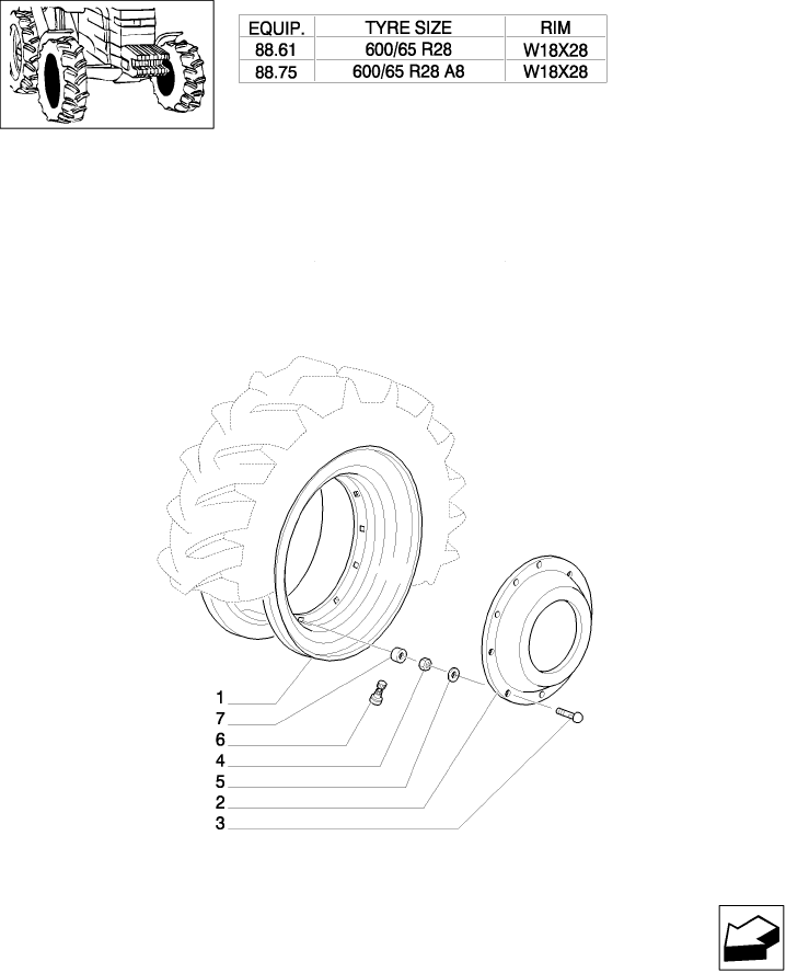 82.00(08) 4WD DRIVING WHEELS