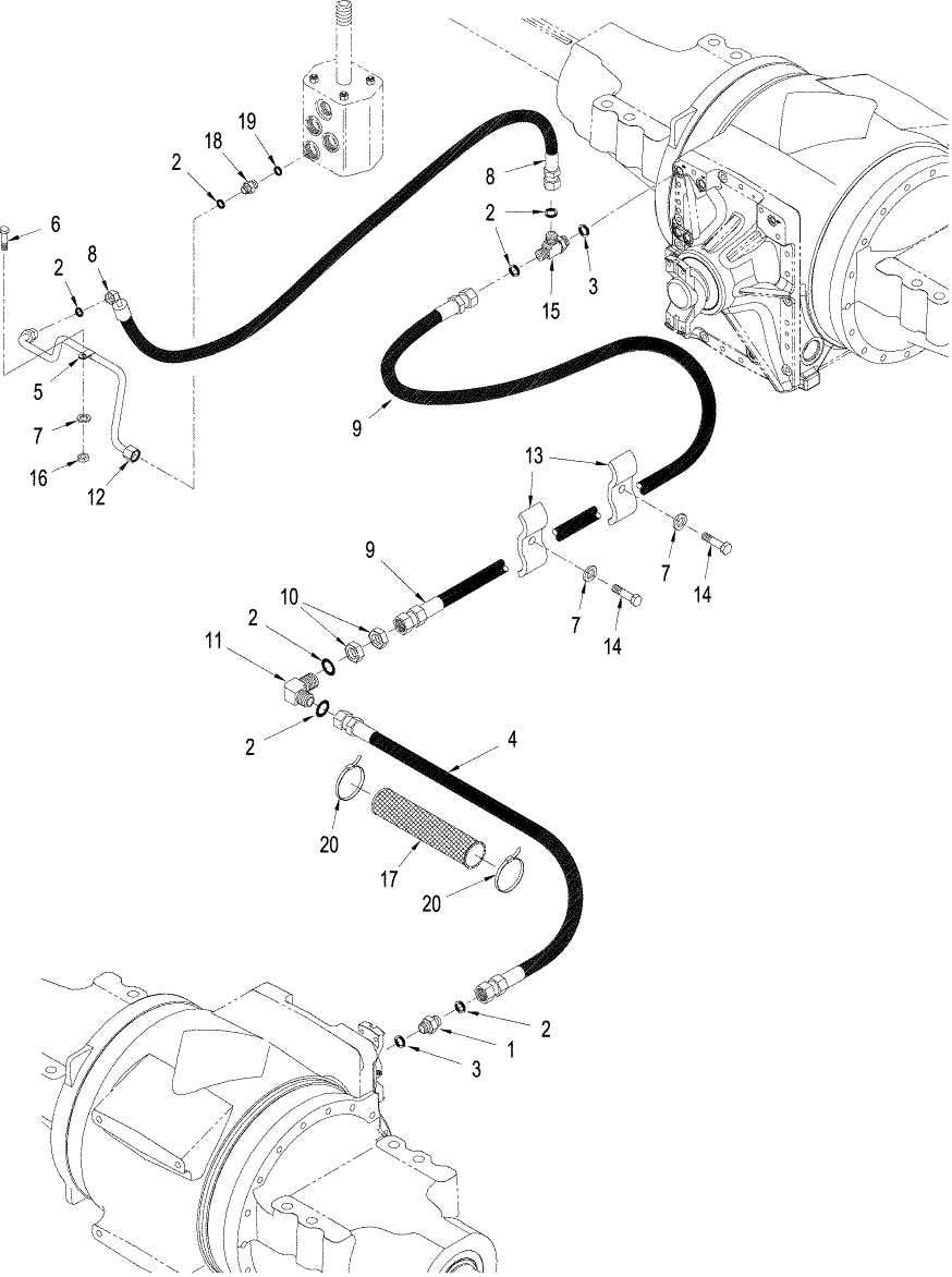 07-03 AXLE HYDRAULICS - SERVICE BRAKE CIRCUIT