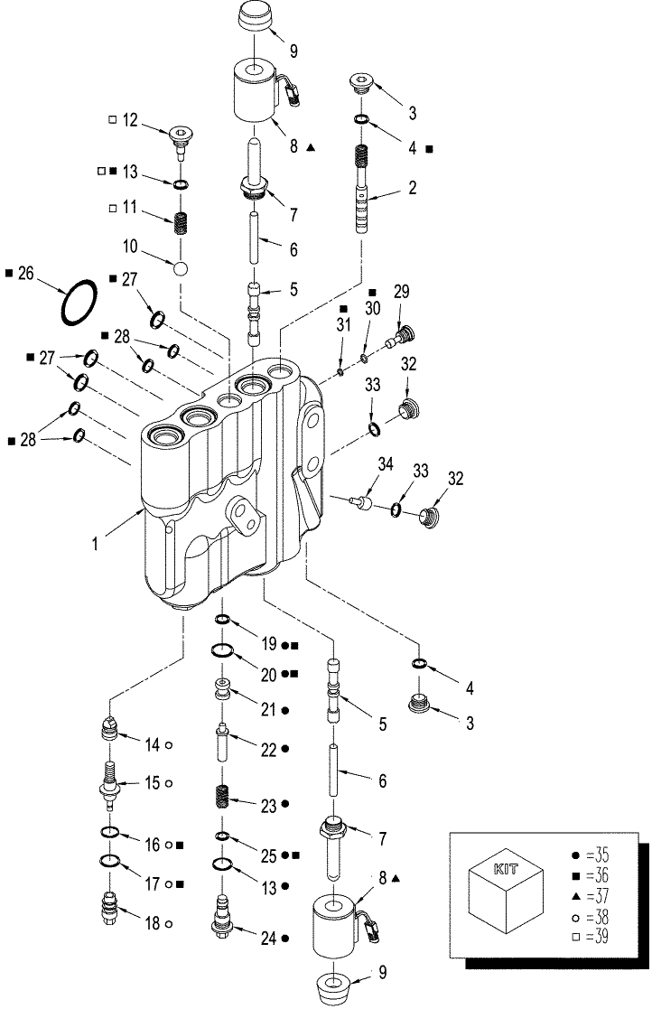 08-32 HITCH VALVE ASSEMBLY - ELECTRONIC REMOTE