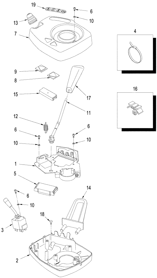 05-03 TRANSMISSION CONTROL ASSY - POWER SHIFT TRANSMISSION