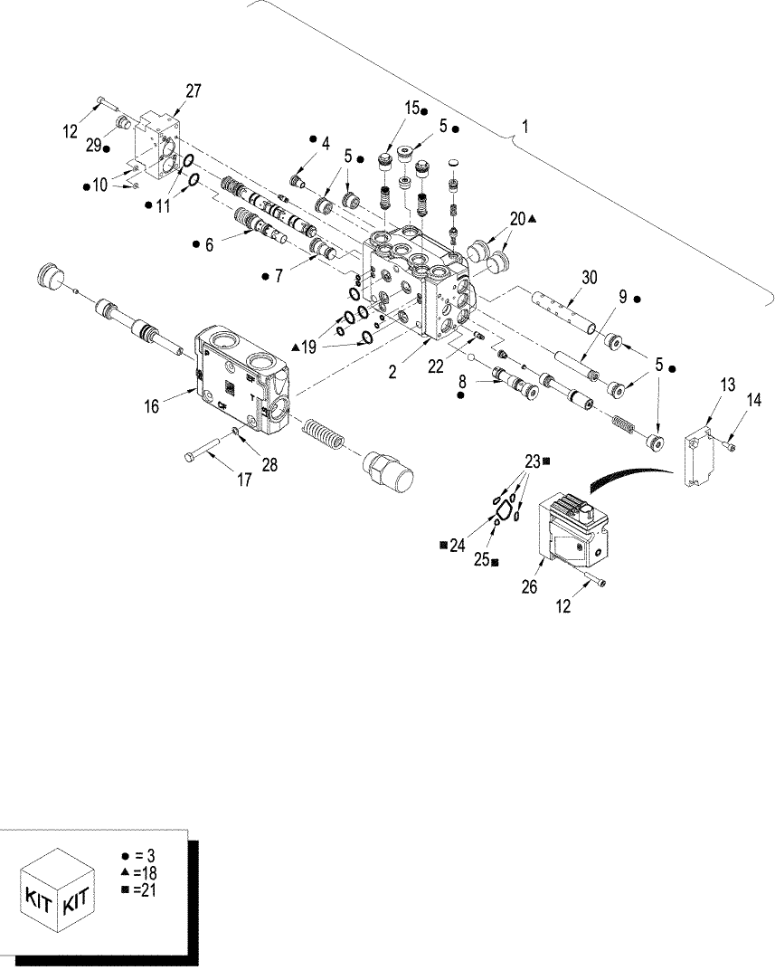 08-13 PRIORITY / STEERING CONTROL VALVE ASSEMBLY