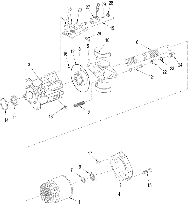 08-45 HYDRAULIC FAN PUMP ASSY