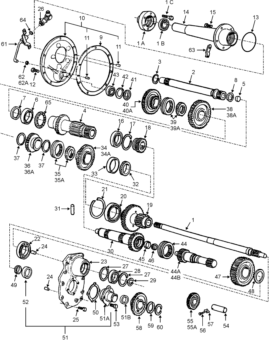 07A03 TRANSMISSION GEARS