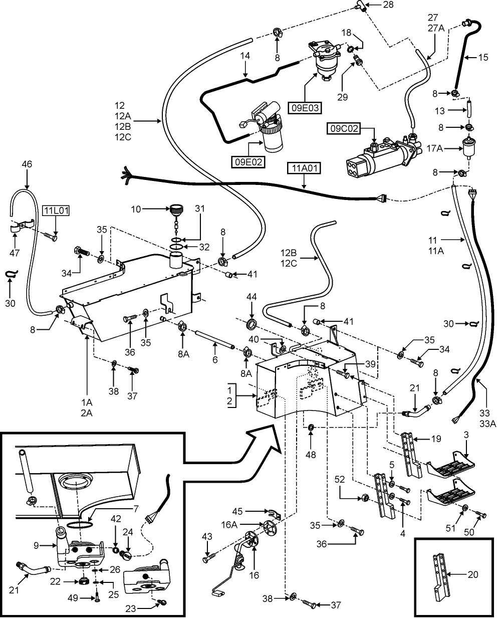 09A01(02) FUEL SYSTEM, ENGINES