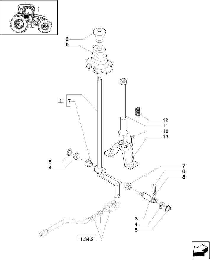 1.34.2/01 (VAR.007) NA PACKAGE - REVERSE CONTROL