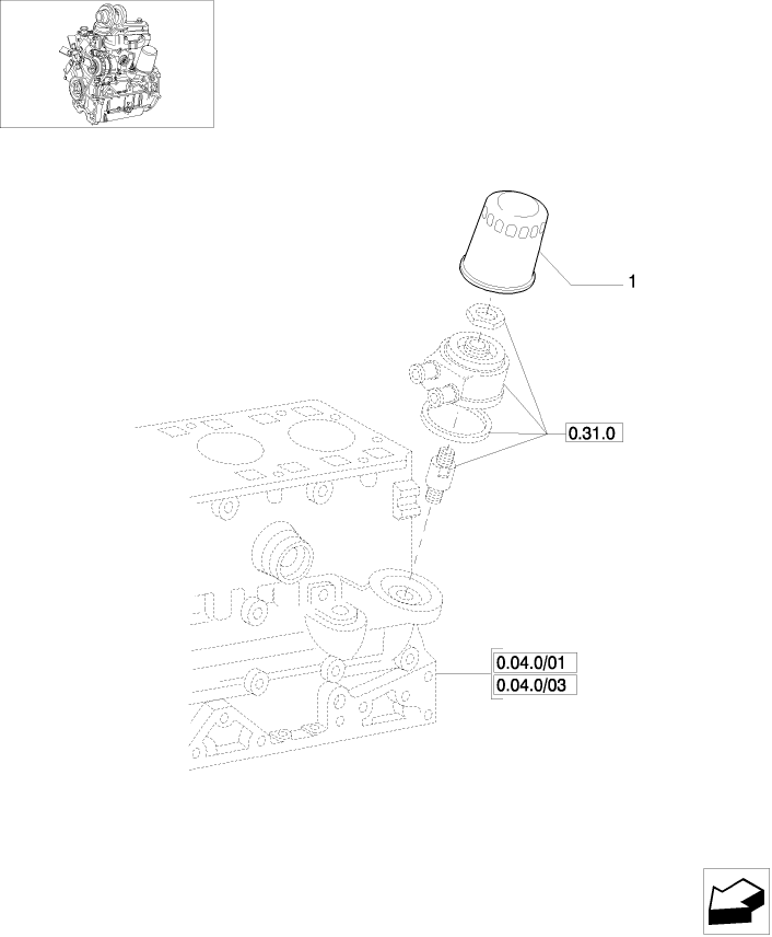 0.30.2/01 OIL FILTER