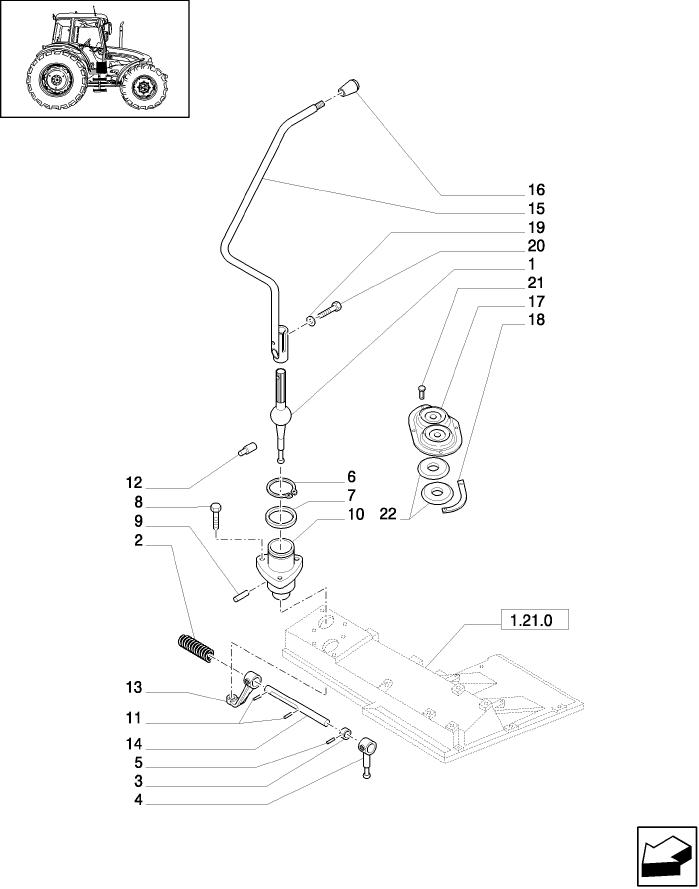 1.29.1 TRANSMISSION EXTERNAL SHIFTING CONTROLS