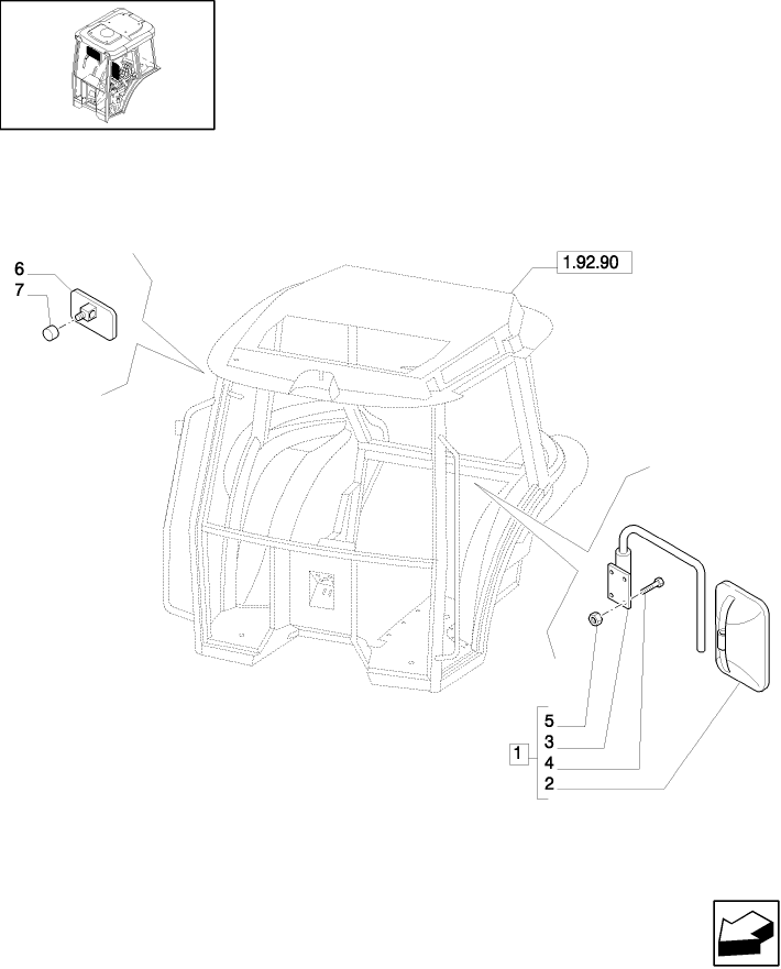 1.92.93(02) REAR MIRROR