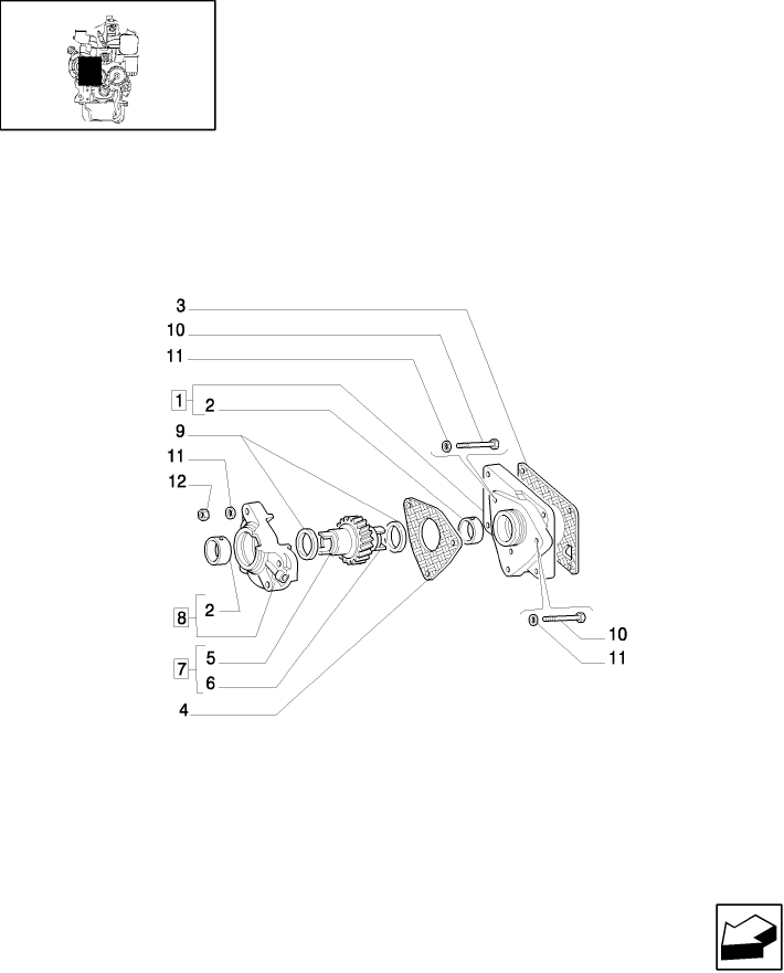 0.35.0/01 (VAR.319-747) TTF ENGINE TIER2 - BELT PULLEY DRIVE COVER