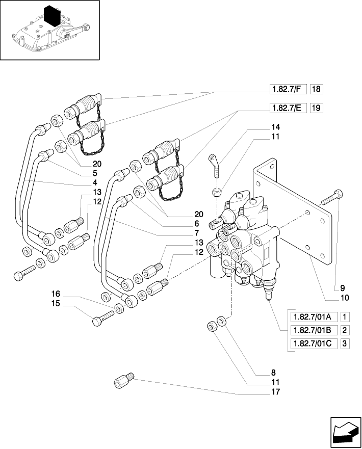 1.82.7/01(01) (VAR.368-413/1-417) 2 CONTROL VALVES