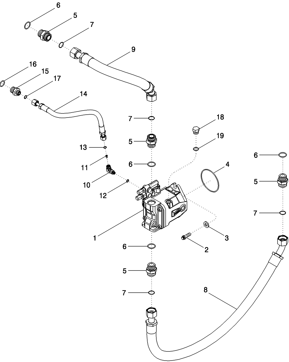 08 -04 HYDRAULIC SYSTEM - MEGAFLOW PUMP