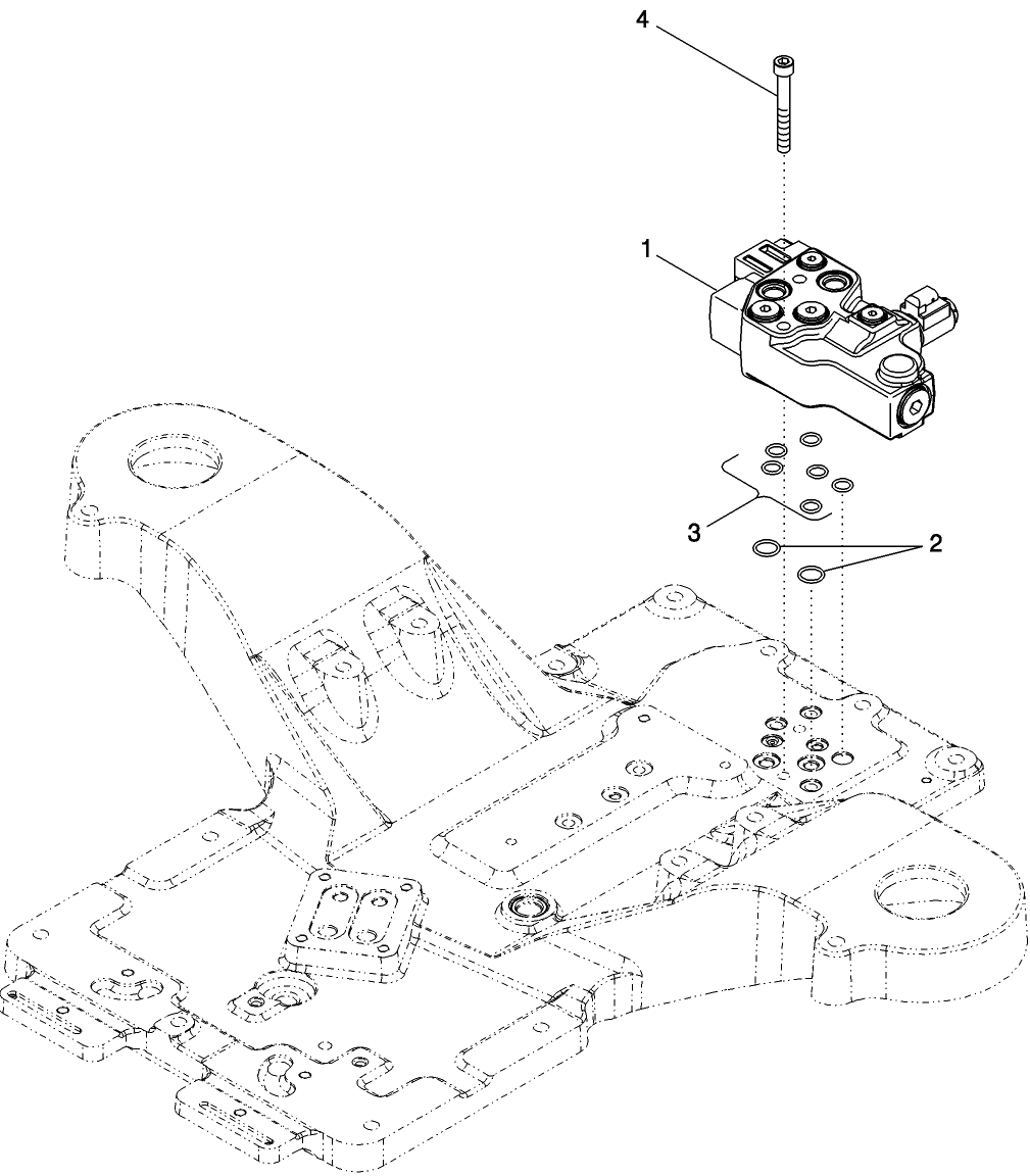 08 -11 HYDRAULIC SYSTEM - PTO/DIFFERENTIAL LOCK VALVE