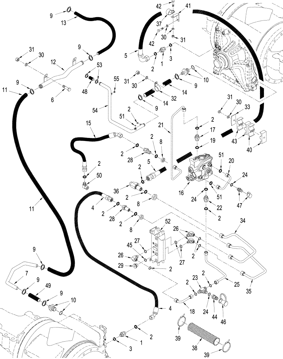 08-05 AXLE HYDRAULICS - LUBRICATION CIRCUIT