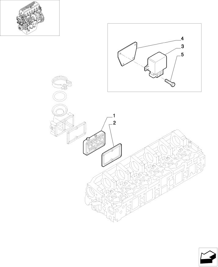 02-55 INTAKE MANIFOLD, TJ380 / 430 & T9030 / 9040