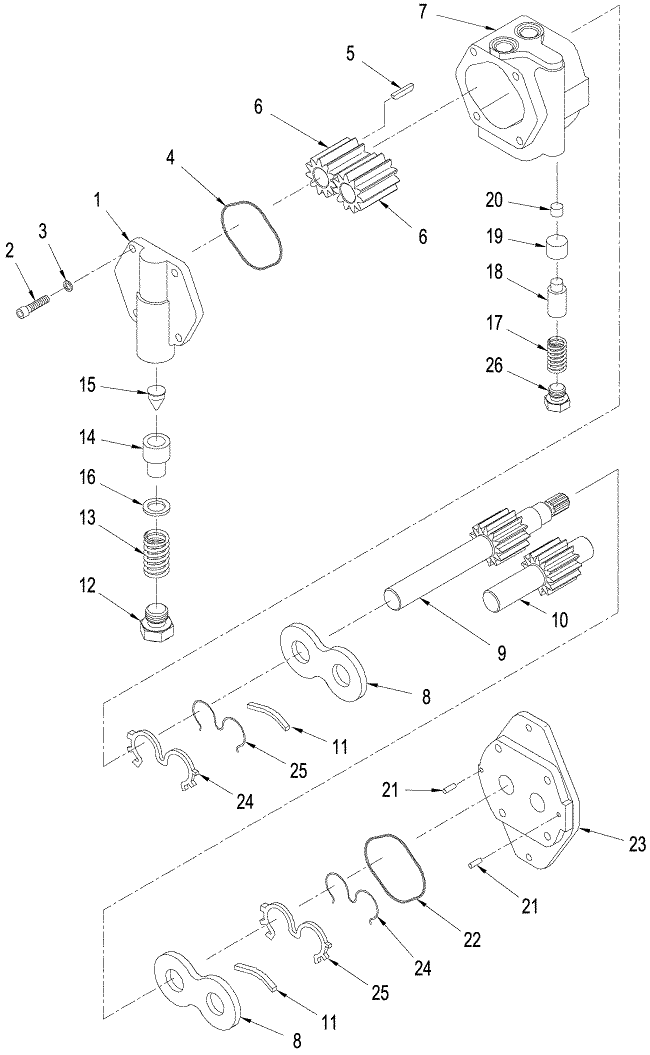 08-24 GEAR PUMP ASSY