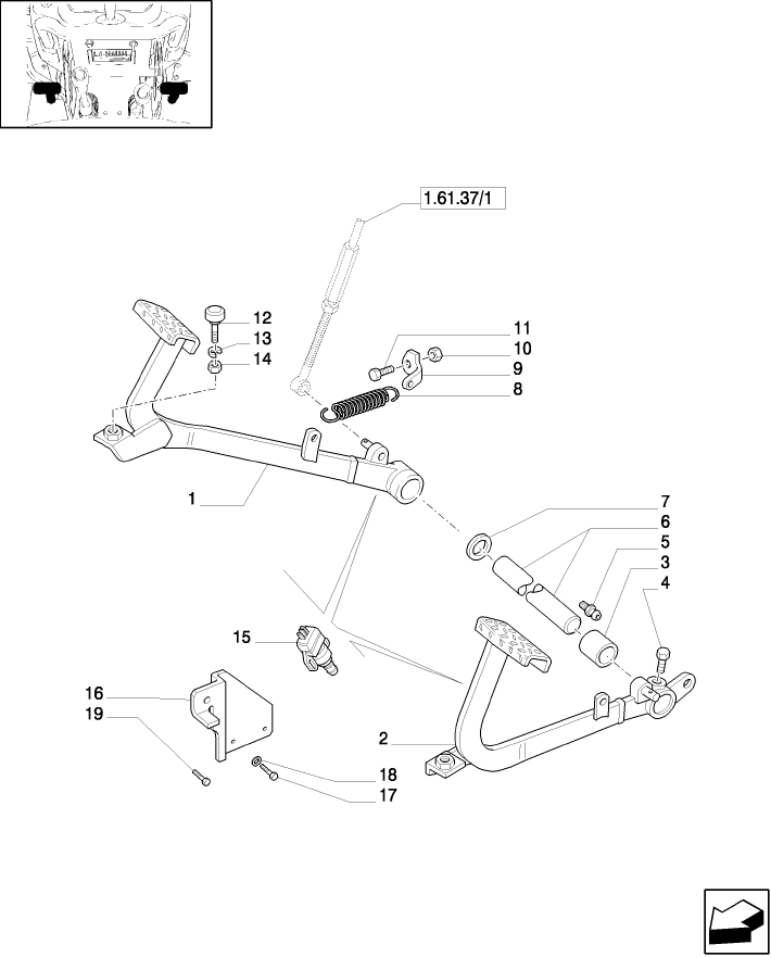 1.92.37 BRAKE PEDALS & RELATED PARTS