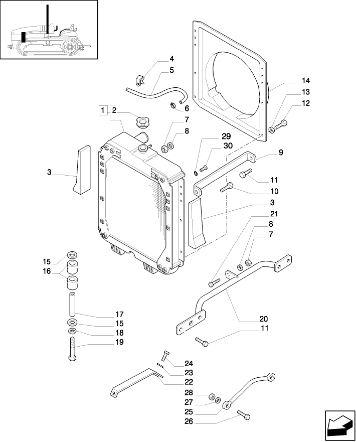 1.17.0(01) RADIATOR & RELATED PARTS