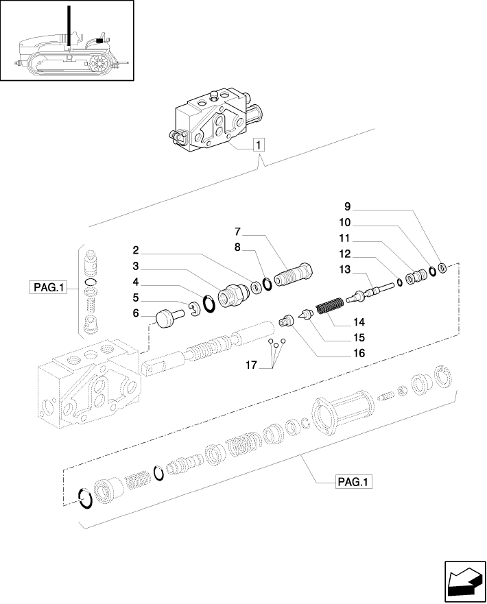 1.82.7/  C(02) REMOTE VALVE SECTION-BREAKDOWN - C5492