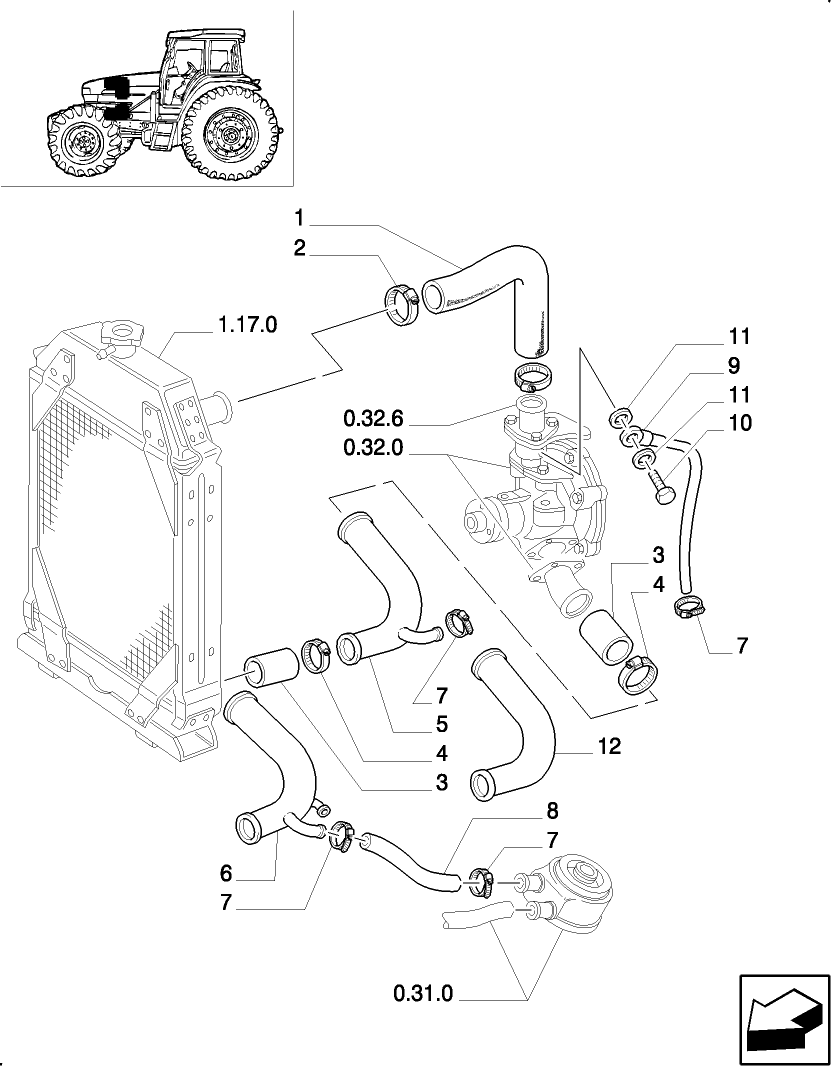 1.17.2 RADIATOR HOSES