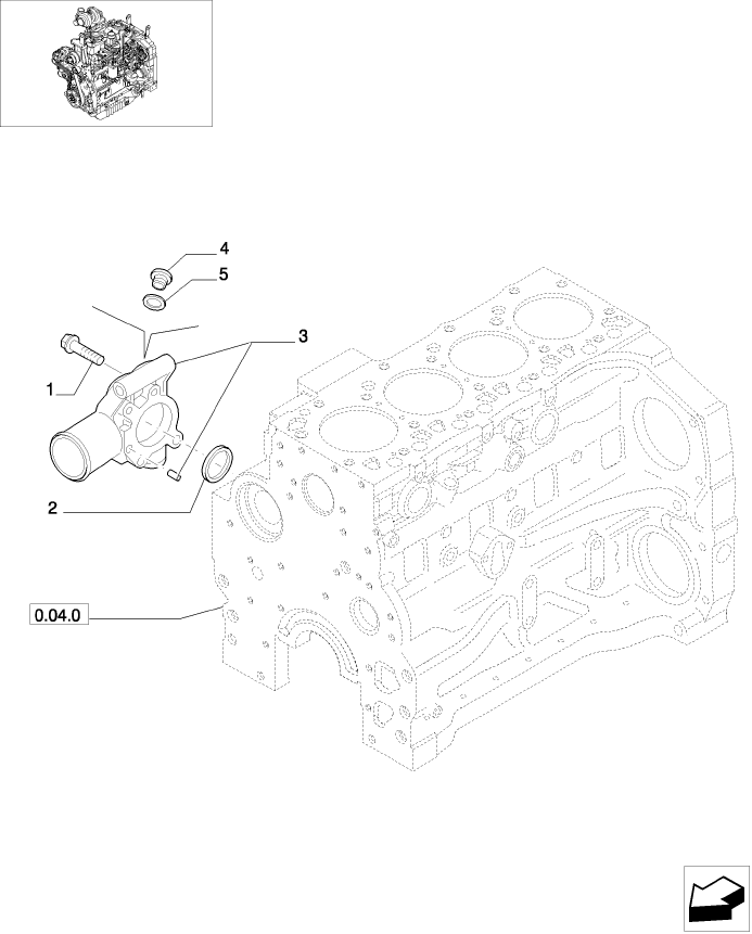 0.32.3 PIPING - ENGINE COOLING SYSTEM