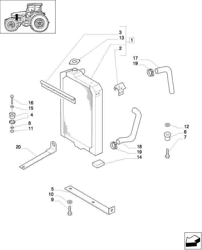 1.17.0 RADIATOR & RELATED PARTS