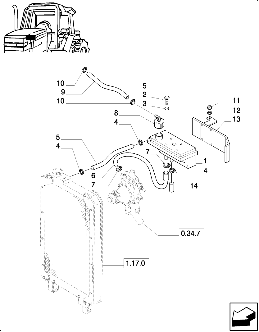 1.17.1 COOLING, EXPANSION TANK / TEMPERATURE CONTROL