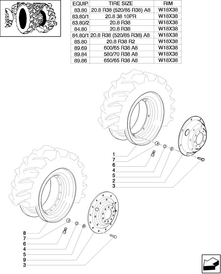 83.00(07) DRIVE WHEELS