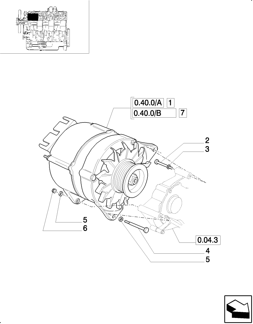 0.40.0 ALTERNATOR