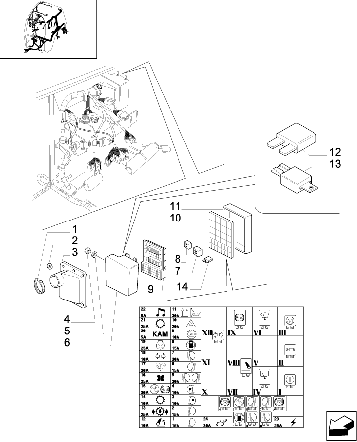 1.91.4(02) CABLES AND FUSE BOX