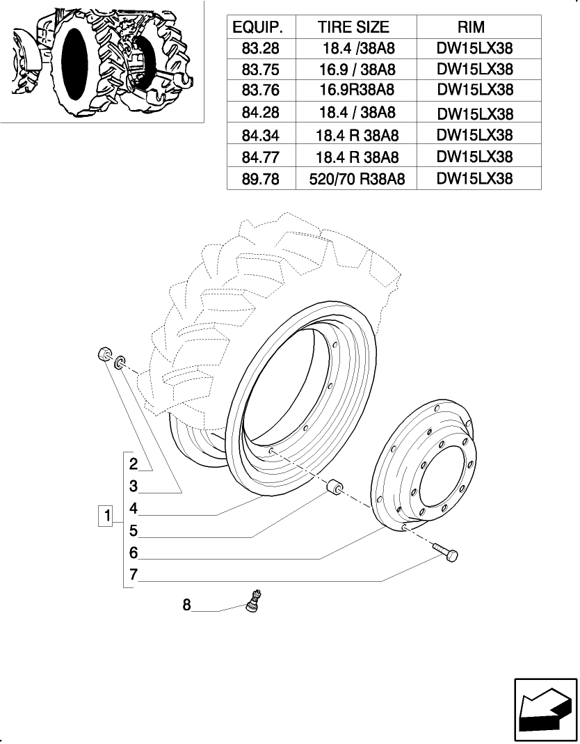 83.00(01) DRIVE WHEELS