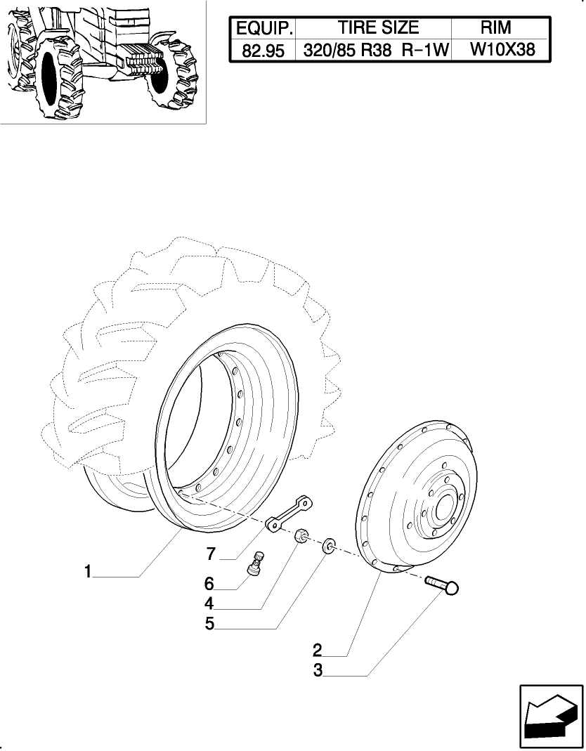 82.00(07) 4WD DRIVING WHEELS