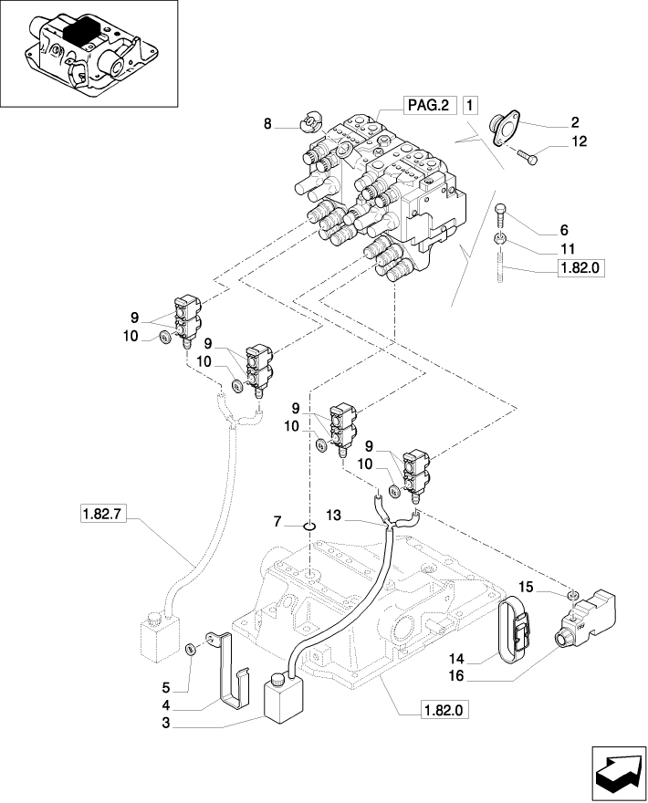 1.82.7/03(01) (VAR.425) 4-CONTROL VALVE UNIT