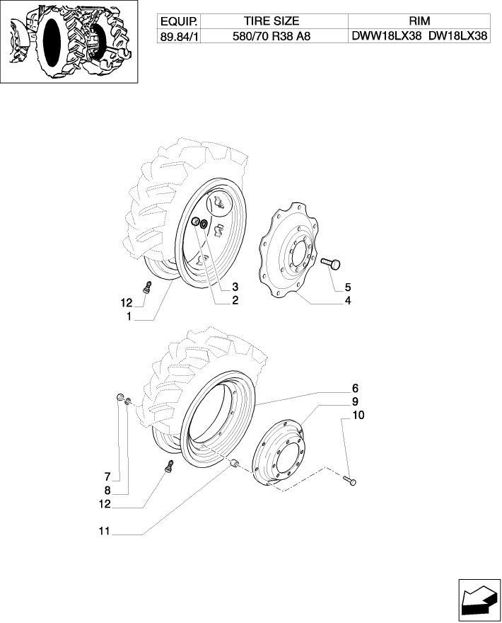 83.00(24) DRIVE WHEELS