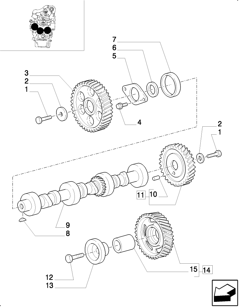 0.12.0 DRIVE-GEARING TAPPETS AND PUSHRODS