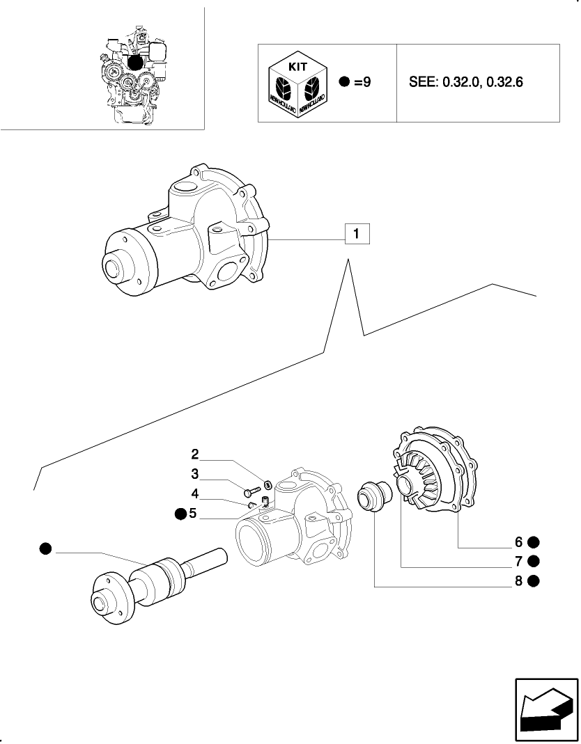 0.32.0/  A WATER PUMP