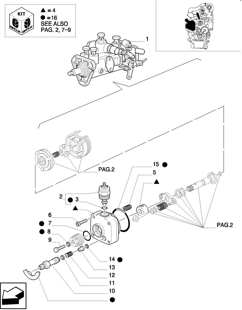 0.14.0/  B(01) INJECTION PUMP