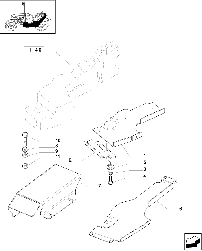 1.14.0/ 1 (VAR.131) FUEL TANK PROTECTION - PLATES